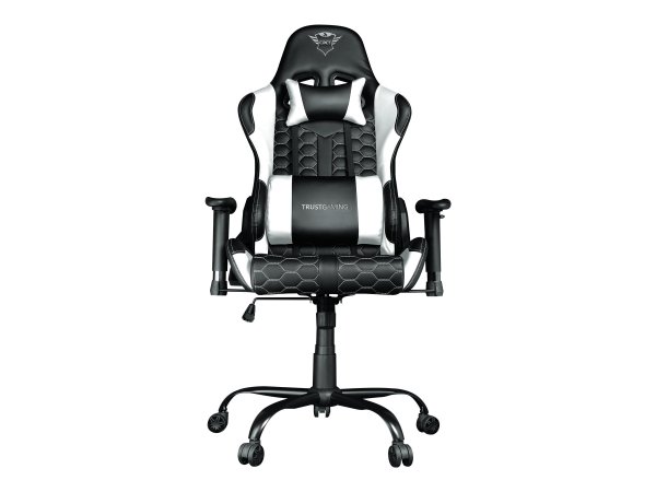 Trust GXT 708W Resto - Sedia per gaming universale - 150 kg - Universale - Nero - Nero - Metallo