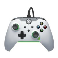 PDP Controller con cavo: Bianco neon Per Xbox Series X|S - Xbox One e Windows 10/11 - Gamepad - PC -