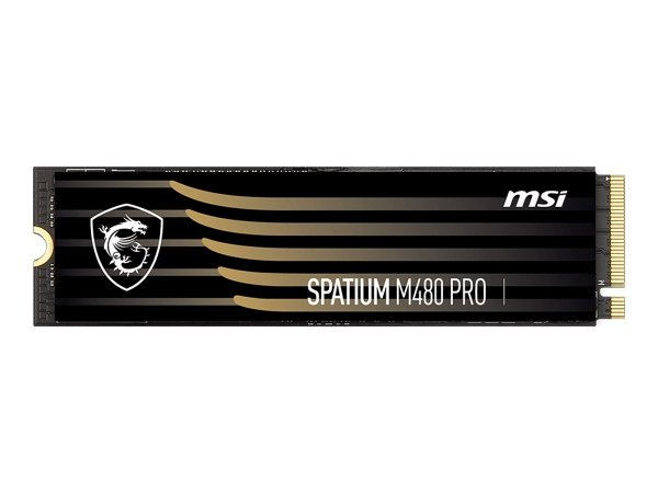 MSI SSD|MSI|SPATIUM M480 PRO|1TB|M.2|PCIe Gen4|NVMe|3D NAND|Write speed 6000 MBytes/sec|Read speed 7