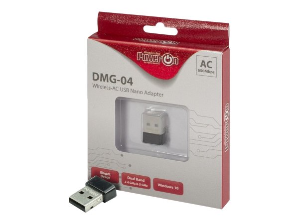 Inter-Tech DMG-04 - Wireless - USB - WLAN - 433 Mbit/s