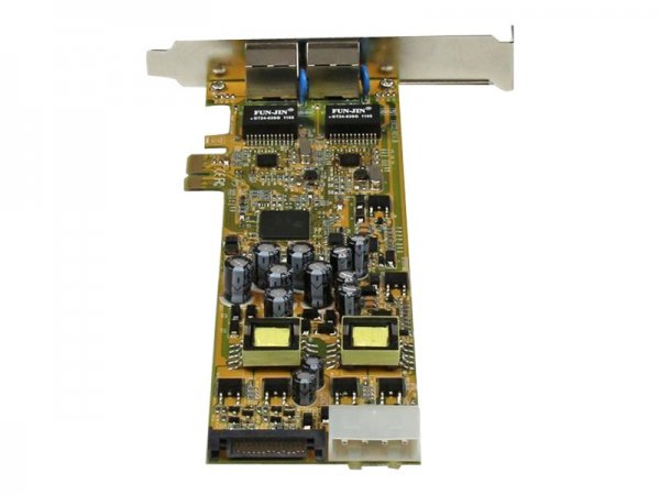 StarTech.com Dual Port PCI Express Gigabit Ethernet Network Card Adapter