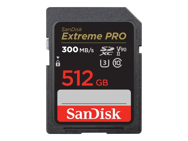 SanDisk Extreme Pro - Flash-Speicherkarte - 512 GB - Extended Capacity SD (SDXC)