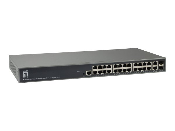 LevelOne GEL-2681 - Gestito - L3 - Gigabit Ethernet (10/100/1000) - Montaggio rack