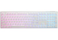 Ducky One 3 Aura White Gaming Tastatur RGB LED - MX-Red US