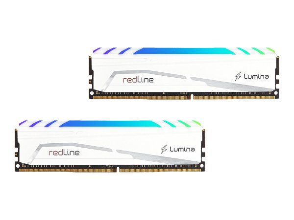 Mushkin Redline Lumina - 32 GB - 2 x 16 GB - DDR4 - 3600 MHz - 288-pin DIMM - Bianco