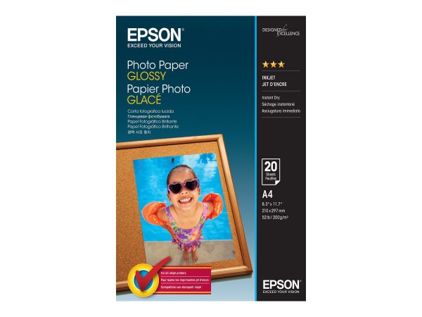 Epson Glossy - A4 (210 x 297 mm)