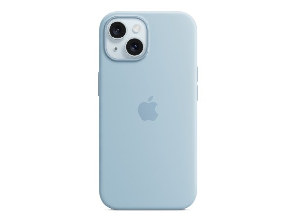 Apple iPhone 15 Sil Case MagS Blue