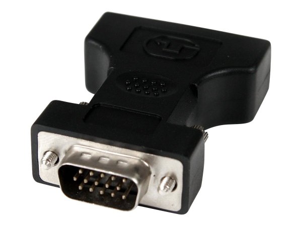 StarTech.com Adattatore DVI a VGA - Cavo Convertitore DVI a VGA - Femmina / Maschio - Nero - VGA - D