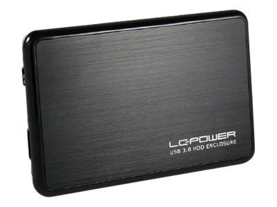 LC-Power LC-25BUB3 - 2.5" - SATA - Seriale ATA II - 5 Gbit/s - Alluminio - Nero