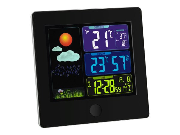 TFA Sun - Wetterstation - kabellos - Schwarz