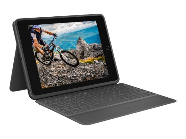 Logitech Rugged Folio - AZERTY - Francese - 1,8 cm - 1,2 mm - Apple - iPad (10th gen) Model: A2696 -