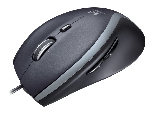 Logitech LGT-M500 - Mano destra - Laser - USB tipo A - 1000 DPI - Nero