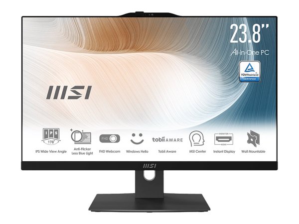 MSI Modern AM242P 12M 696DE - All-in-One Komplettlösung - All-in-one con monitor - Core i5