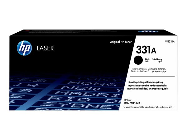 HP Cartuccia toner nero originale Laser 331A - 5000 pagine - Nero - 1 pz