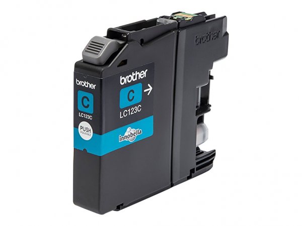 Brother LC123C - 600 pagine - 1 pz - Confezione singola