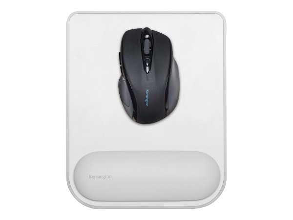 Kensington Poggiapolsi per Mouse/Trackpad sottili ErgoSoft™ - Grigio - Monocromatico - Ecopelle - Ge