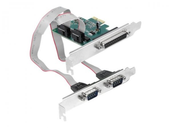 Delock 90413 - PCIe - Parallelo - RS-232 - PCIe 1.1 - RS-232 - Cina - 0,0004608 Gbit/s