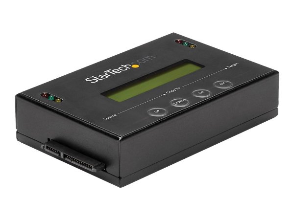 StarTech.com Duplicatore ed Eraser Standalone 1:1 per Hard Disk HDD/SSD SATA con funzione Clone - Di