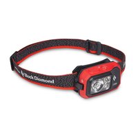 Black Diamond Storm 450 - Torcia a fascia - Nero - Rosso - 1 m - IP67 - 450 lm - 12 m