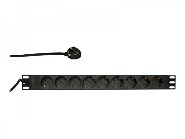 LogiLink PDU9C03 - 9 presa(e) AC - Tipo F - 230 V - 50 - 60 Hz - 16 A - 3500 W