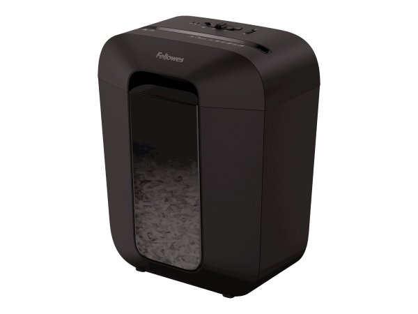 Fellowes Powershred LX45 - Triturazione incrociata - 4 x 37 mm - 17 L - Pulsanti - 6 min - Nero