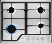 Electrolux EGS6426SX - Stainless steel - Da incasso - Gas - Stainless steel - 4 Fornello(i) - 4 Forn