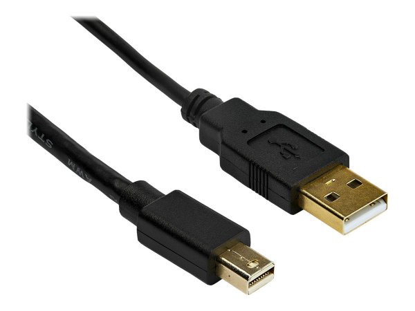 StarTech.com Adattatore mini DisplayPort a Dual Link DVI - Alimentato via USB - Nero - 0,358 m - Min