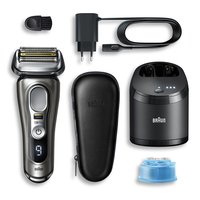 Braun Series 9 Pro 9485cc - Rasoio - Nero - Argento - LED - 0,05 mm - Batteria - Ioni di Litio