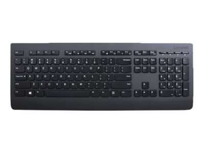 Lenovo 4X30H56854 - Full-size (100%) - Wireless - RF Wireless - QWERTZ - Nero