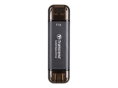 Transcend ESD310C - 1000 GB - Da USB tipo A a USB tipo C - USB 3.2 Gen 2x2 - 1050 MB/s - Nero