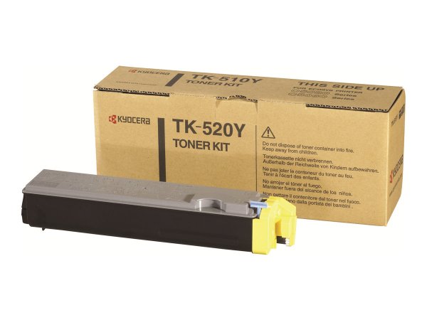 Kyocera TK 520Y - Unità toner Originale - Giallo - 4000 pagine