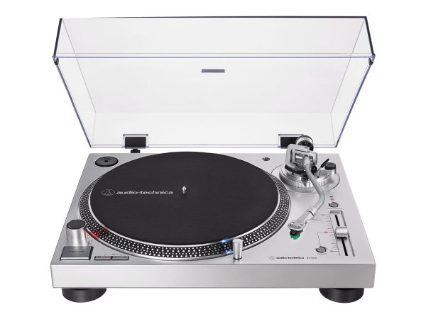 Audio-Technica AT-LP120X - Giradischi a trasmissione diretta - Manuale - Argento - Alluminio - 33 1/