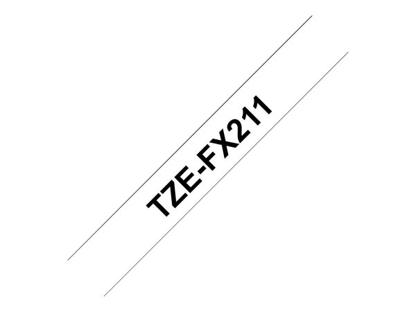 Brother TZE-FX211 - Nero su bianco - TZe - Nero - Trasferimento termico - Brother - PT-2100VP - PT-2