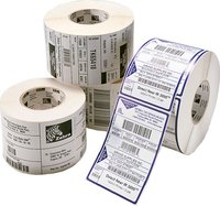 Zebra Z-Select 2000T - Matte - permanent acrylic adhesive