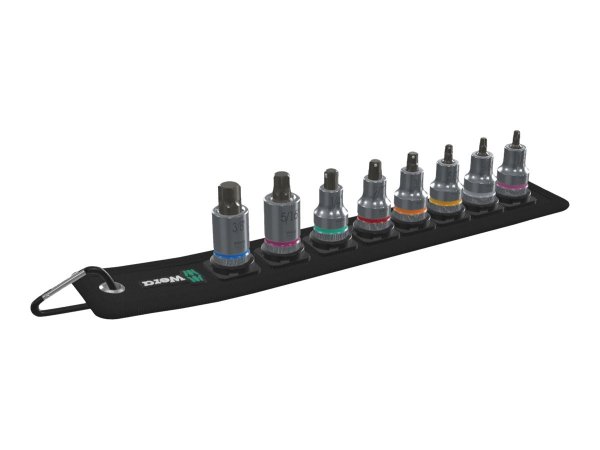 Wera Belt B Imperial 1 05003974001 Innen-Sechskant Steckschlüssel-Bit-Einsatz-Set 8teilig