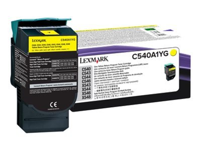 Lexmark Yellow - original - toner cartridge LCCP, LRP