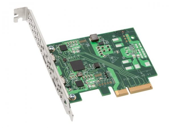 Sonnet BRD-UPGRTB3-E3 - PCIe - Thunderbolt 3 - Verde - Argento - 40 Gbit/s - 1,75 Gbit/s - 0 - 35 °C