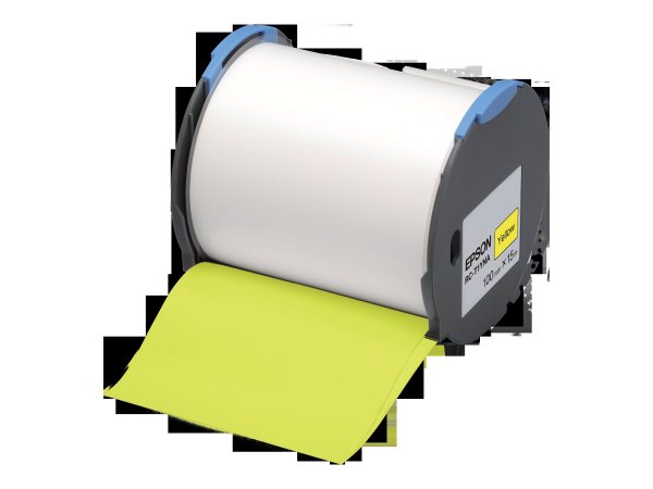 Epson Nastro etichette (base gialla) 100mm - Giallo - LabelWorks Pro100 - 10 cm - 15 m - 1 pz - 120