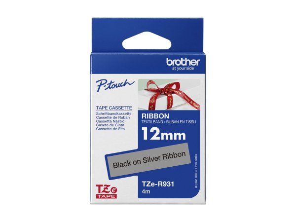 Brother TZE-R931 - Nero - Argento - Brother - 1,2 cm - 4 m - Blister