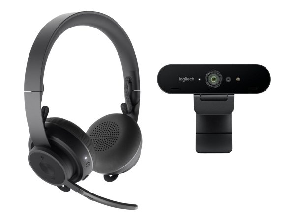 Logitech Pro Personal Video Collaboration UC Kit - Sistema di videoconferenza personale - 4K Ultra H