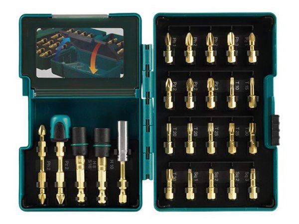 Makita Impact Gold - Schraubenziehersatz - torx, phillips, pozidriv, square