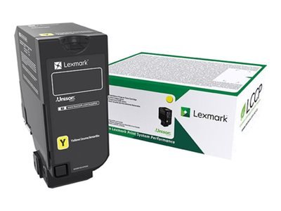 Lexmark Yellow - original - toner cartridge LCCP, LRP