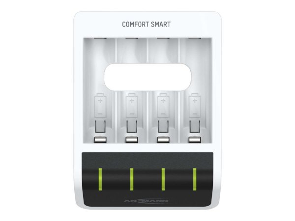 Ansmann Comfort Smart - 1,5 Std. USB-Batterieladegerät - (für 4xAA/AAA)