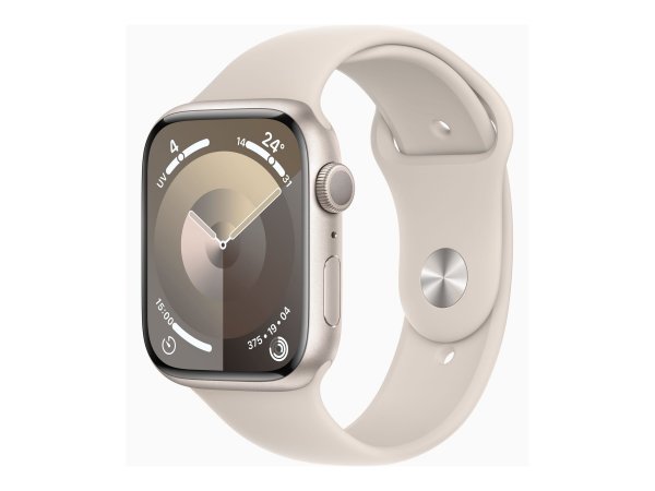 Apple Watch Series 9 45 mm Alu Polarstern Sport M/L