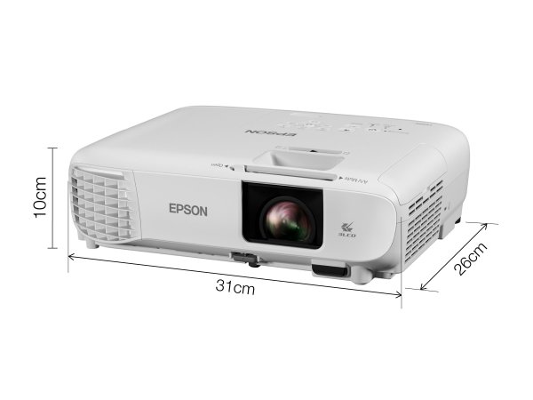 Epson EB-FH06 - 3500 ANSI lumen - 3LCD - 1080p (1920x1080) - 16000:1 - 16:9 - 1,62 - 1,95 m