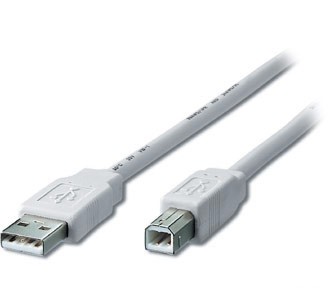 Cavo USB per stampante USB-USB tipo A, 4 pin(M)-USB tipo B 1,8 m