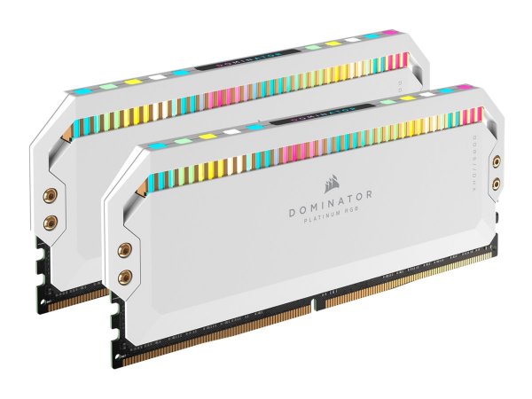 Corsair Dominator CMT64GX5M2B5600C40W - 64 GB - 2 x 32 GB - DDR5 - 5600 MHz - 288-pin DIMM - Bianco