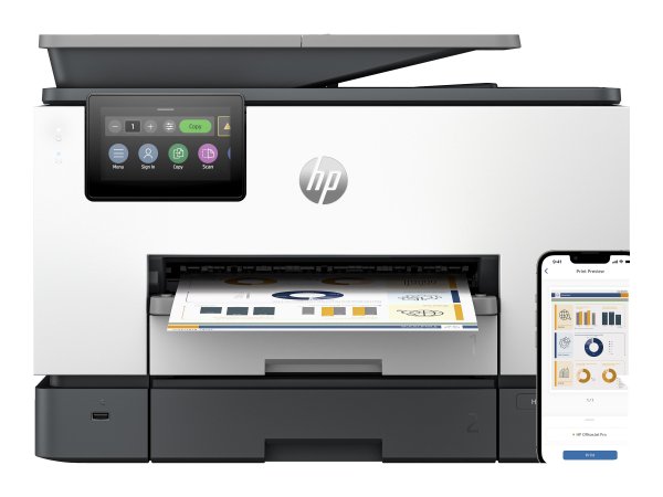 HP OfficeJet Pro Stampante multifunzione 9130b - Getto termico d'inchiostro - Stampa a colori - 4800