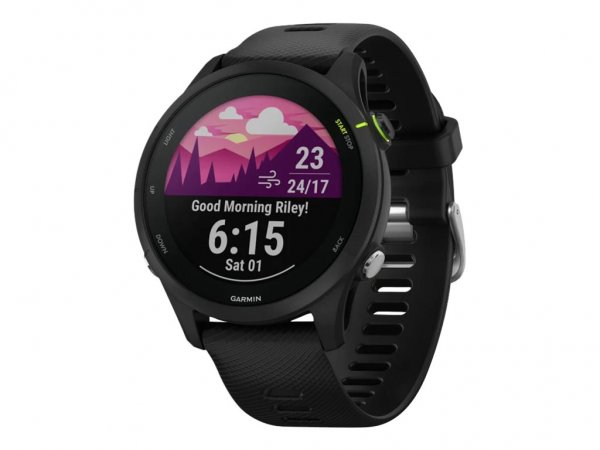 Garmin Forerunner 255 Music - 3,3 cm (1.3") - MIP - Touch screen - 4 GB - GPS (satellitare) - 49 g