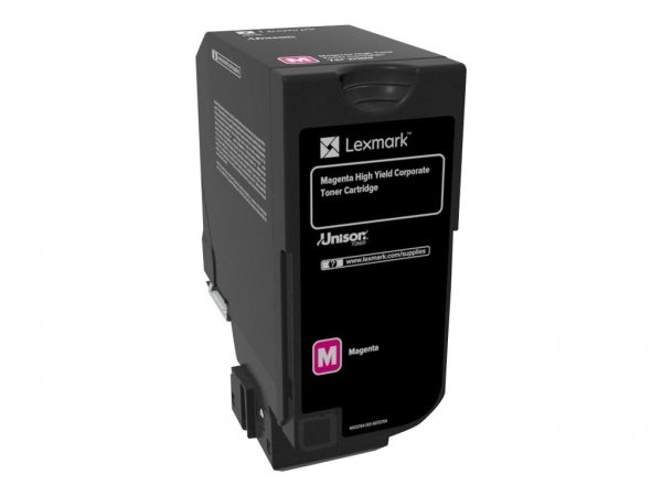 Lexmark 74C2HME - Magenta - 1 pz